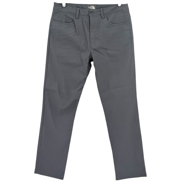The North Face Men's Regular Fit Stretch Gray Pants Size 34x30.5 Nylon Blend - Picture 1 of 10